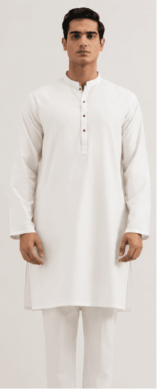 White Shalwar Kameez